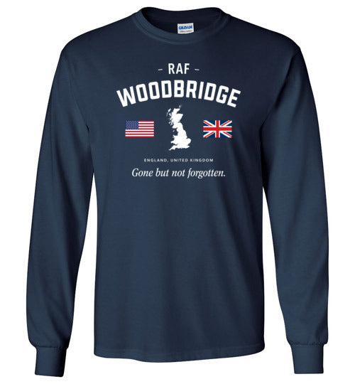 Load image into Gallery viewer, RAF Woodbridge &quot;GBNF&quot; - Men&#39;s/Unisex Long-Sleeve T-Shirt-Wandering I Store
