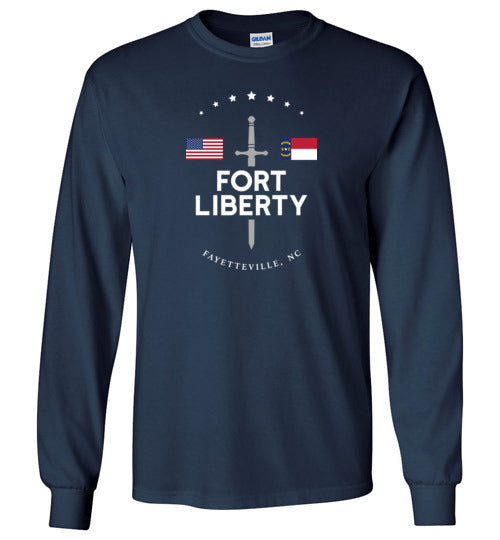 Load image into Gallery viewer, Fort Liberty - Men&#39;s/Unisex Long-Sleeve T-Shirt-Wandering I Store
