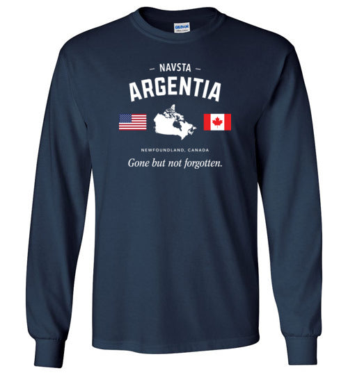 Load image into Gallery viewer, NAVSTA Argentia &quot;GBNF&quot; - Men&#39;s/Unisex Long-Sleeve T-Shirt-Wandering I Store
