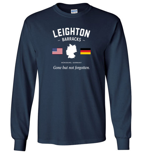 Leighton Barracks "GBNF" - Men's/Unisex Long-Sleeve T-Shirt-Wandering I Store