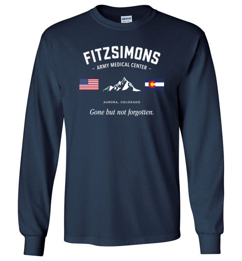 Fitzsimons Army Medical Center "GBNF" - Men's/Unisex Long-Sleeve T-Shirt-Wandering I Store