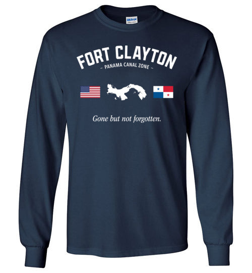 Fort Clayton "GBNF" - Men's/Unisex Long-Sleeve T-Shirt-Wandering I Store