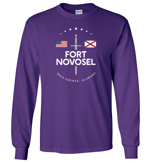 Load image into Gallery viewer, Fort Novosel - Men&#39;s/Unisex Long-Sleeve T-Shirt-Wandering I Store
