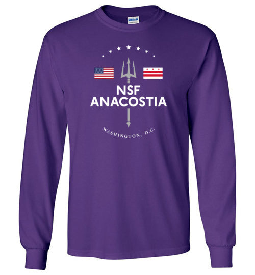 Load image into Gallery viewer, NSF Anacostia - Men&#39;s/Unisex Long-Sleeve T-Shirt-Wandering I Store
