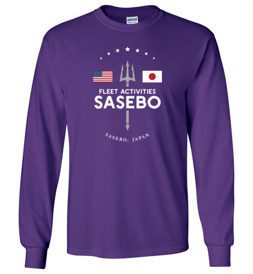 Fleet Activities Sasebo - Men's/Unisex Long-Sleeve T-Shirt-Wandering I Store