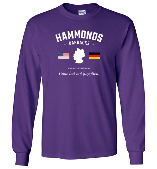 Hammonds Barracks "GBNF" - Men's/Unisex Long-Sleeve T-Shirt-Wandering I Store