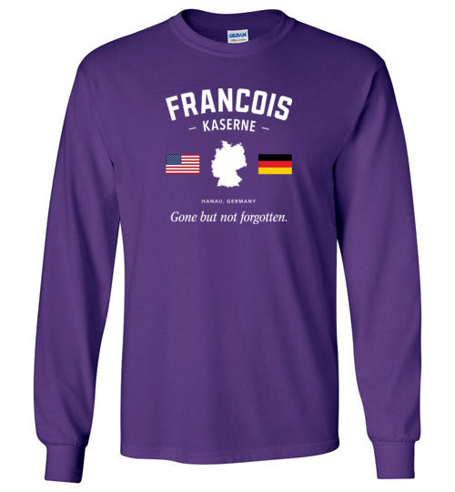 Francois Kaserne "GBNF" - Men's/Unisex Long-Sleeve T-Shirt-Wandering I Store