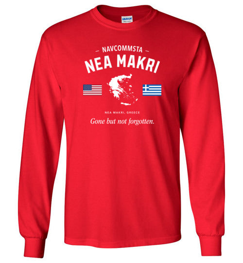 NAVCOMMSTA Nea Makri "GBNF" - Men's/Unisex Long-Sleeve T-Shirt-Wandering I Store