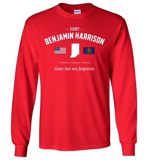 Fort Benjamin Harrison "GBNF" - Men's/Unisex Long-Sleeve T-Shirt-Wandering I Store