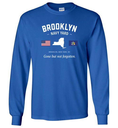Brooklyn Navy Yard "GBNF" - Men's/Unisex Long-Sleeve T-Shirt-Wandering I Store