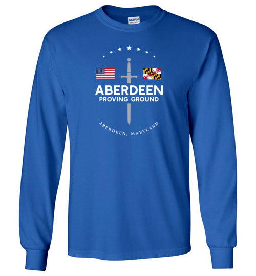 Load image into Gallery viewer, Aberdeen Proving Ground &quot;GBNF&quot; - Men&#39;s/Unisex Long-Sleeve T-Shirt-Wandering I Store
