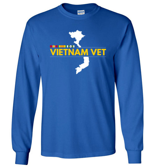 Load image into Gallery viewer, Vietnam Vet - Men&#39;s/Unisex Long-Sleeve T-Shirt-Wandering I Store
