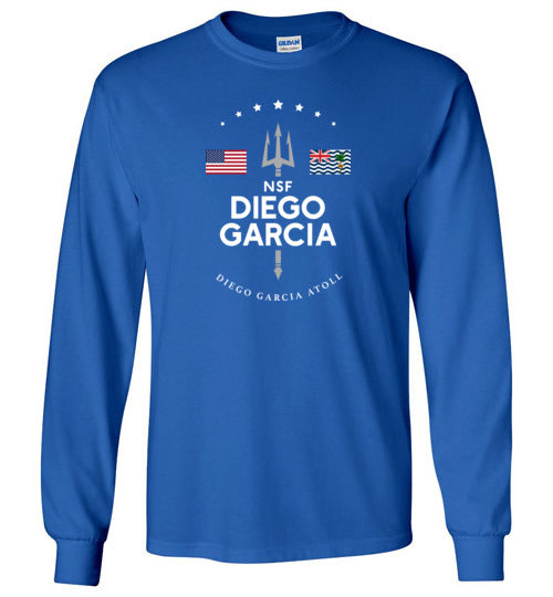 NSF Diego Garcia - Men's/Unisex Long-Sleeve T-Shirt-Wandering I Store