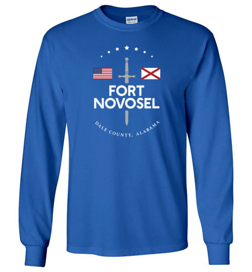 Load image into Gallery viewer, Fort Novosel - Men&#39;s/Unisex Long-Sleeve T-Shirt-Wandering I Store
