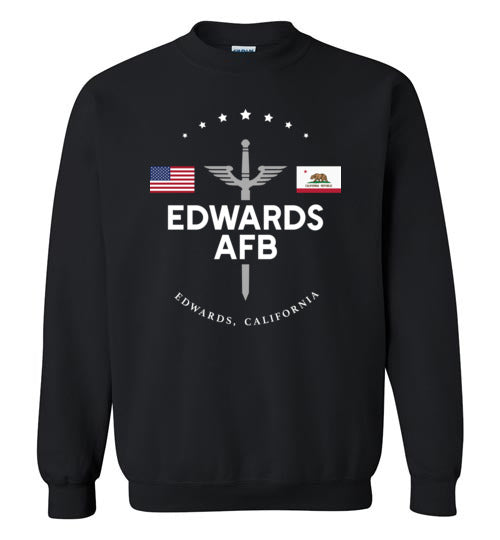 Edwards AFB - Men's/Unisex Crewneck Sweatshirt-Wandering I Store