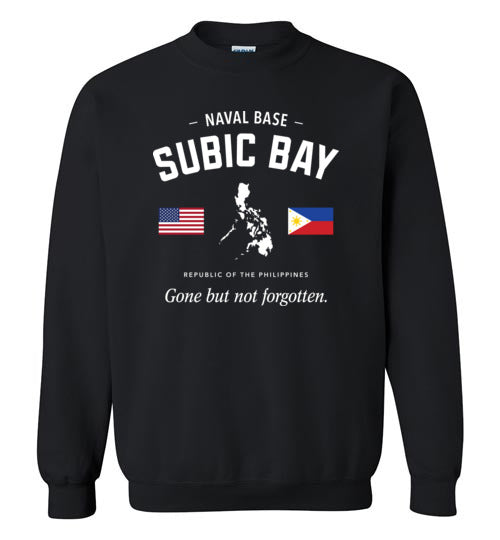 Naval Base Subic Bay "GBNF" - Men's/Unisex Crewneck Sweatshirt-Wandering I Store