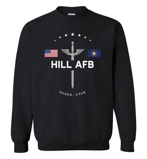 Load image into Gallery viewer, Hill AFB - Men&#39;s/Unisex Crewneck Sweatshirt-Wandering I Store
