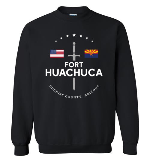 Load image into Gallery viewer, Fort Huachuca - Men&#39;s/Unisex Crewneck Sweatshirt-Wandering I Store
