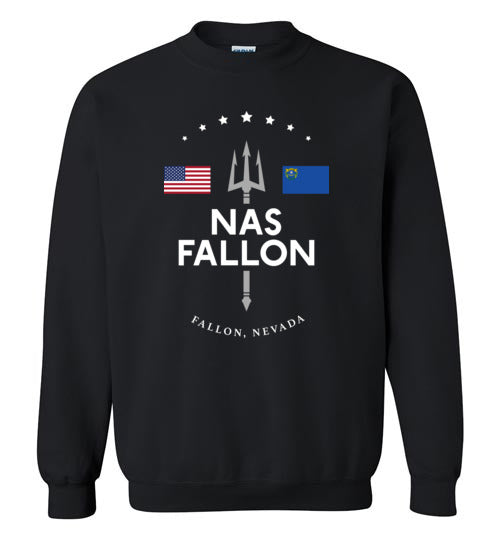 NAS Fallon - Men's/Unisex Crewneck Sweatshirt-Wandering I Store