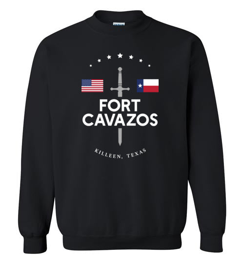 Fort Cavazos - Men's/Unisex Crewneck Sweatshirt-Wandering I Store