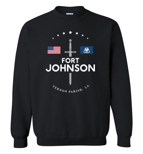 Load image into Gallery viewer, Fort Johnson - Men&#39;s/Unisex Crewneck Sweatshirt-Wandering I Store

