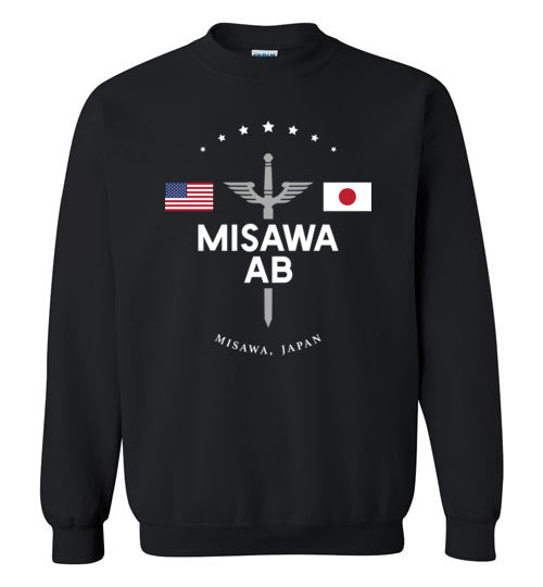 Misawa AB - Men's/Unisex Crewneck Sweatshirt-Wandering I Store