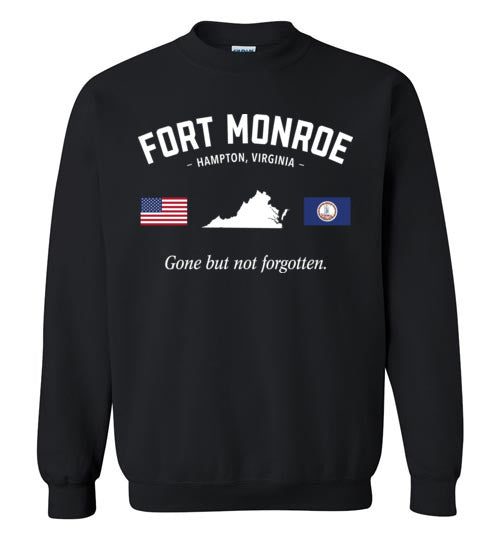 Fort Monroe "GBNF" - Men's/Unisex Crewneck Sweatshirt-Wandering I Store