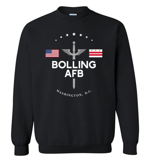 Load image into Gallery viewer, Bolling AFB - Men&#39;s/Unisex Crewneck Sweatshirt-Wandering I Store

