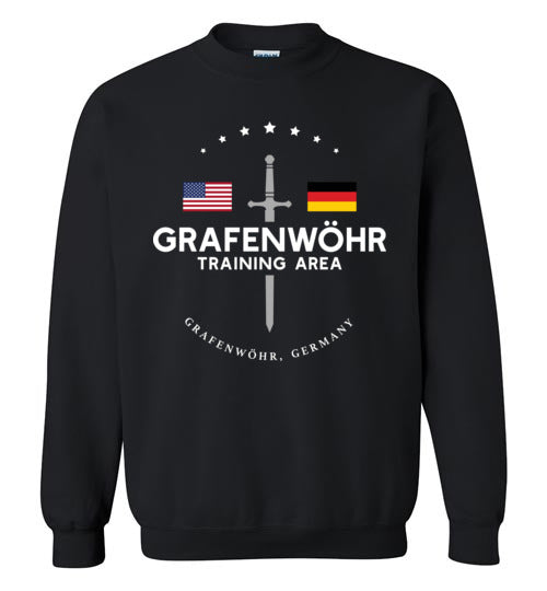 Load image into Gallery viewer, Grafenwohr Training Area - Men&#39;s/Unisex Crewneck Sweatshirt-Wandering I Store
