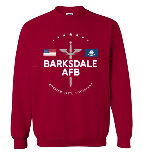 Load image into Gallery viewer, Barksdale AFB - Men&#39;s/Unisex Crewneck Sweatshirt-Wandering I Store
