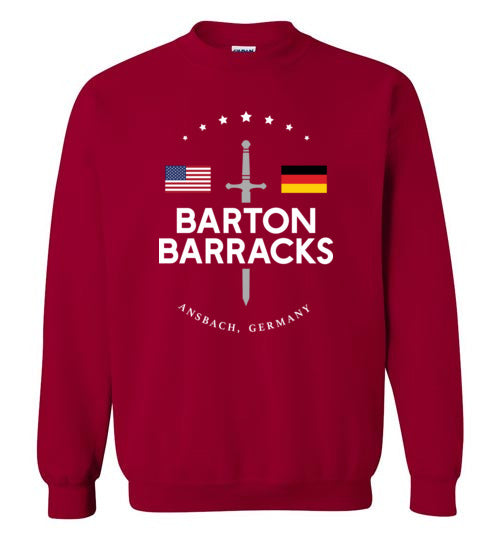 Load image into Gallery viewer, Barton Barracks - Men&#39;s/Unisex Crewneck Sweatshirt-Wandering I Store
