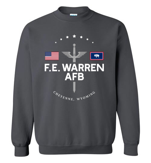 Load image into Gallery viewer, F. E. Warren AFB - Men&#39;s/Unisex Crewneck Sweatshirt-Wandering I Store
