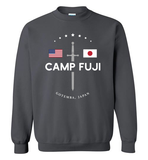 Camp Fuji - Men's/Unisex Crewneck Sweatshirt-Wandering I Store