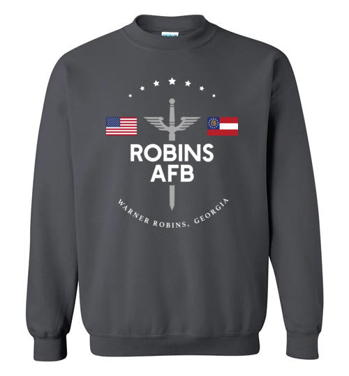 Load image into Gallery viewer, Robins AFB - Men&#39;s/Unisex Crewneck Sweatshirt-Wandering I Store
