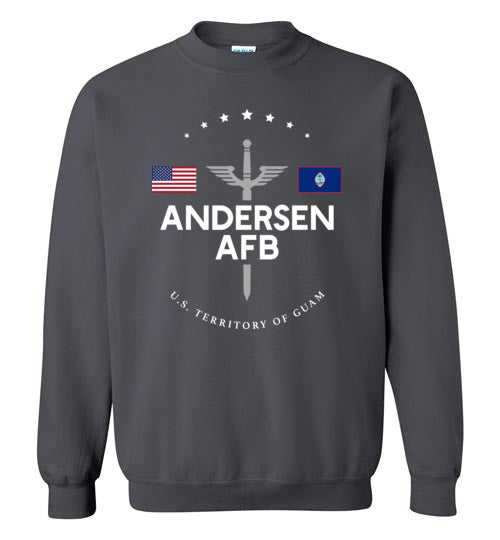 Andersen AFB - Men's/Unisex Crewneck Sweatshirt-Wandering I Store