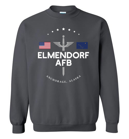 Load image into Gallery viewer, Elmendorf AFB - Men&#39;s/Unisex Crewneck Sweatshirt-Wandering I Store
