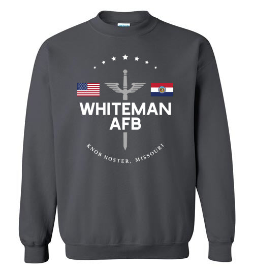 Load image into Gallery viewer, Whiteman AFB - Men&#39;s/Unisex Crewneck Sweatshirt-Wandering I Store
