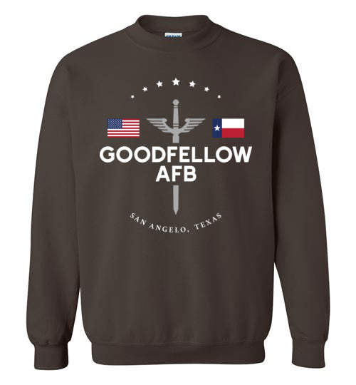 Goodfellow AFB - Men's/Unisex Crewneck Sweatshirt-Wandering I Store