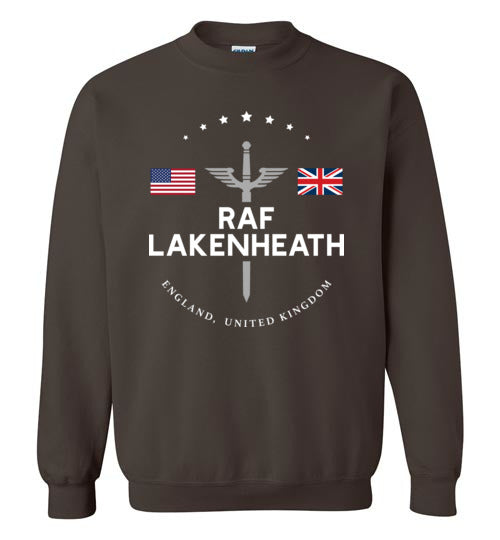 Load image into Gallery viewer, RAF Lakenheath - Men&#39;s/Unisex Crewneck Sweatshirt-Wandering I Store
