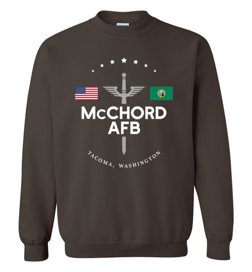 Load image into Gallery viewer, McChord AFB - Men&#39;s/Unisex Crewneck Sweatshirt-Wandering I Store
