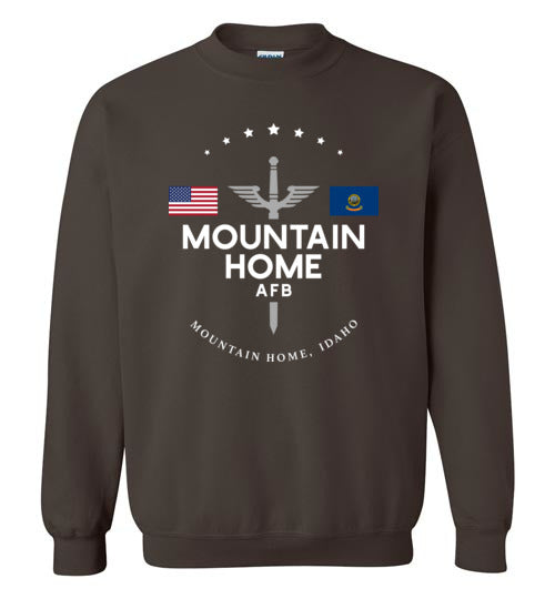 Load image into Gallery viewer, Mountain Home AFB - Men&#39;s/Unisex Crewneck Sweatshirt-Wandering I Store
