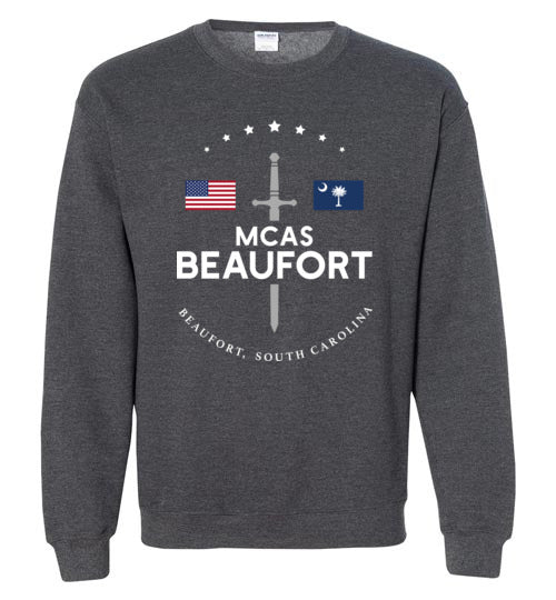 MCAS Beaufort - Men's/Unisex Crewneck Sweatshirt-Wandering I Store