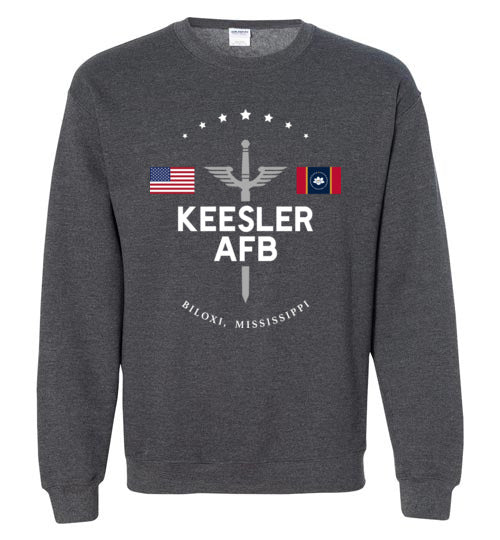 Keesler AFB - Men's/Unisex Crewneck Sweatshirt-Wandering I Store