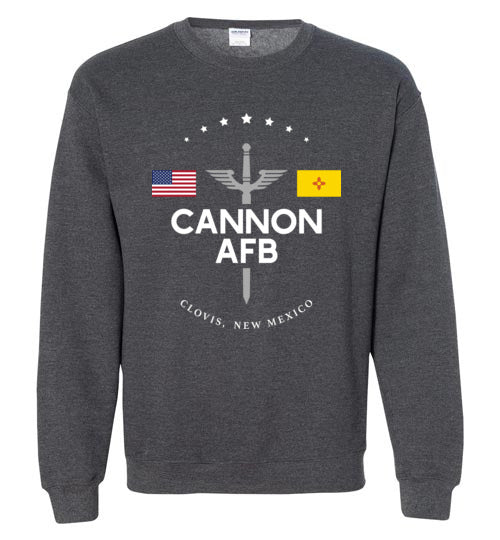 Cannon AFB - Men's/Unisex Crewneck Sweatshirt-Wandering I Store