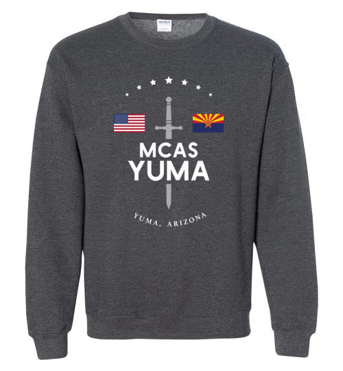 Load image into Gallery viewer, MCAS Yuma - Men&#39;s/Unisex Crewneck Sweatshirt-Wandering I Store
