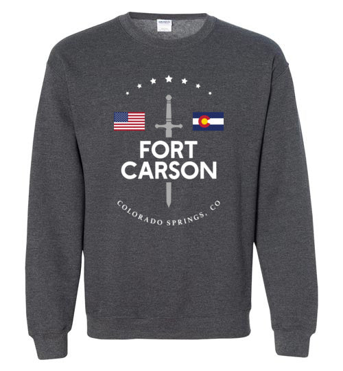 Load image into Gallery viewer, Fort Carson - Men&#39;s/Unisex Crewneck Sweatshirt-Wandering I Store
