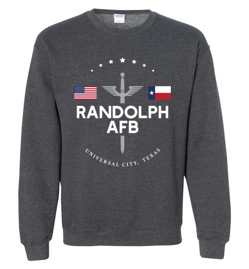 Randolph AFB - Men's/Unisex Crewneck Sweatshirt-Wandering I Store