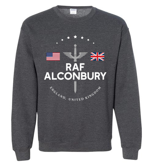 RAF Alconbury - Men's/Unisex Crewneck Sweatshirt-Wandering I Store
