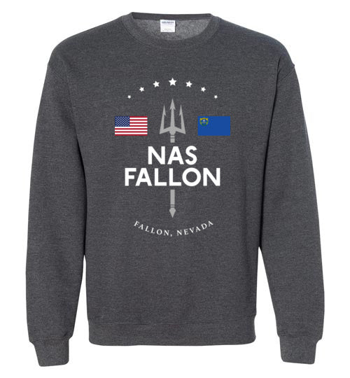 NAS Fallon - Men's/Unisex Crewneck Sweatshirt-Wandering I Store