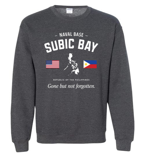 Load image into Gallery viewer, Naval Base Subic Bay &quot;GBNF&quot; - Men&#39;s/Unisex Crewneck Sweatshirt-Wandering I Store
